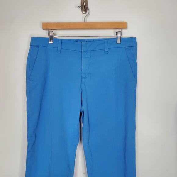 Frank & Eileen Wicklow The Italian Chino Pants Azul Blue Performance Twill 10 - Picture 5 of 9